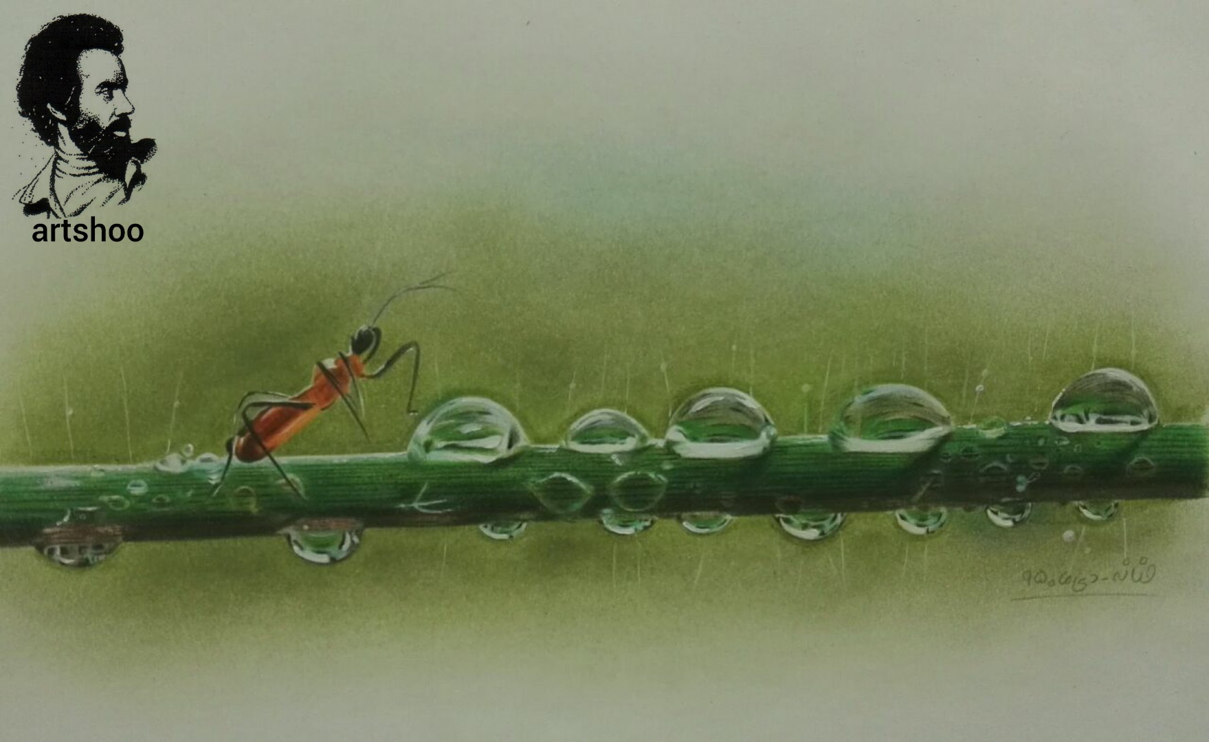 نقاشی مدادرنگی